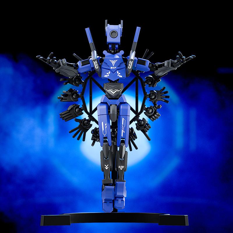 Mech T13 Action Figure Titan 13 Action Figure Dummy Lucky 13 Action Figure 3D Printed Multi-Jointed Movable Nova Action Figure