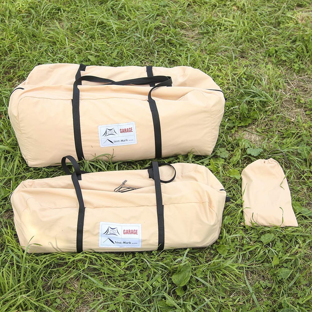 Tenmaku Design Garage Tent cosmetic lodge solo TC tudo para 1 a 2 pessoas Sem caixa, entrega de 2 peças, tipo, acampamento, material, estações,