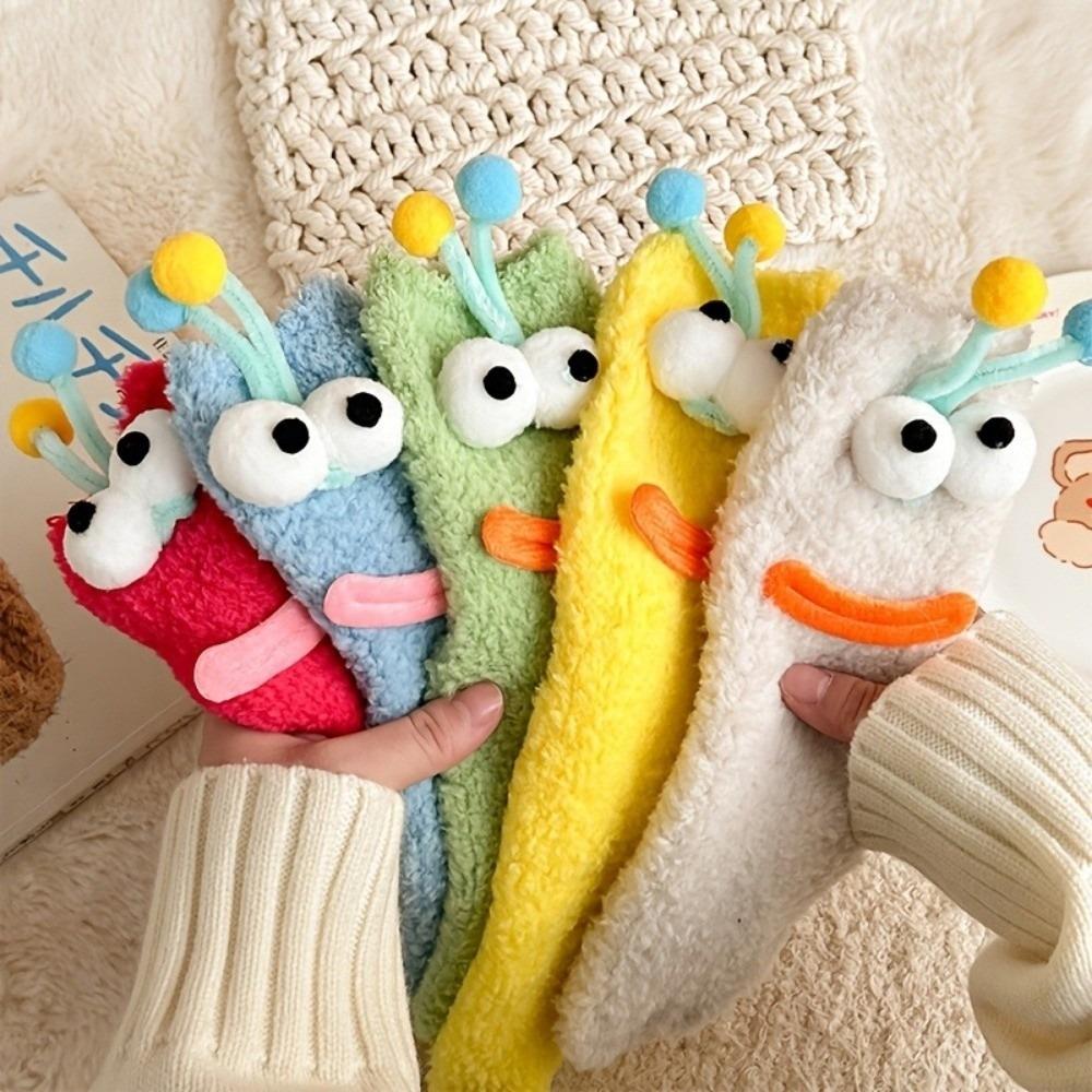 Warm Floor Fuzzy Socks Velvet Plush Socks Creative Funny Socks Couple