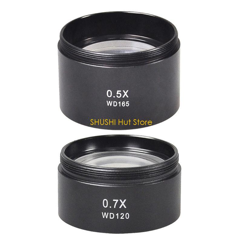 0.5/0.7X Objective Lens Microscope Assisted Objective Lens Microscope Accessories for Industry Video Microscope D57B