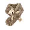 New Plush Scarf Autumn and Winter Warm Student Cute Female Korean Version Ins Fashion Bear Furry Scarf