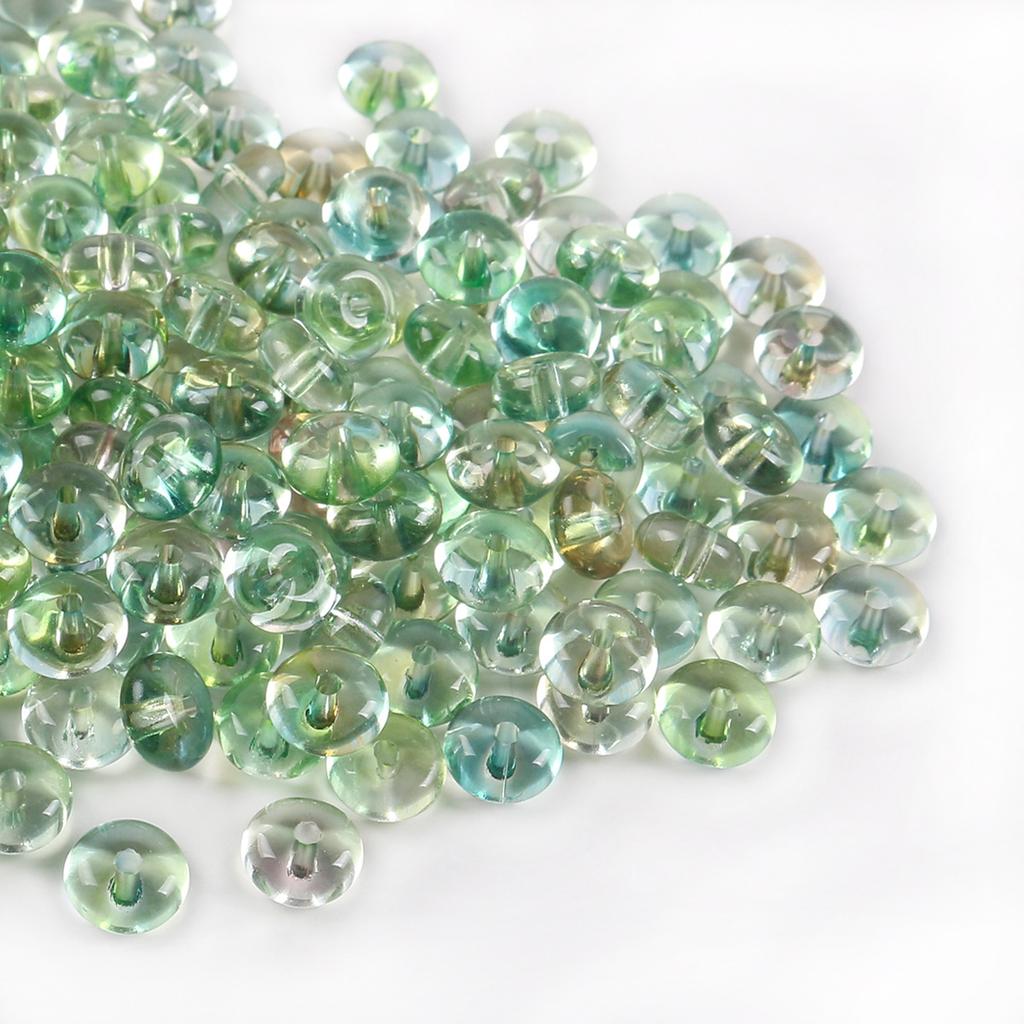 3X6Mm High-Quality Glass Rice Bead Abacus Loose Beads Diy Handmade Beaded Bracelet Necklace Jewelry Accessories