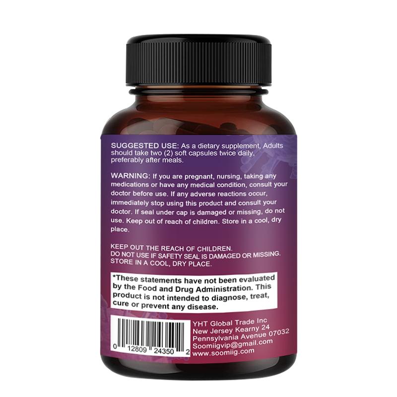 Soomiiig Cordyceps CS-4 Strain Dietary Supplement - 120 Vegan Capsules