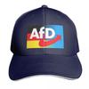 Germania AFD Alternativa Cappello Moda Casual Cappellini da Baseball Cappello Regolabile Hip Hop Estivo Unisex Cappellini da Baseball