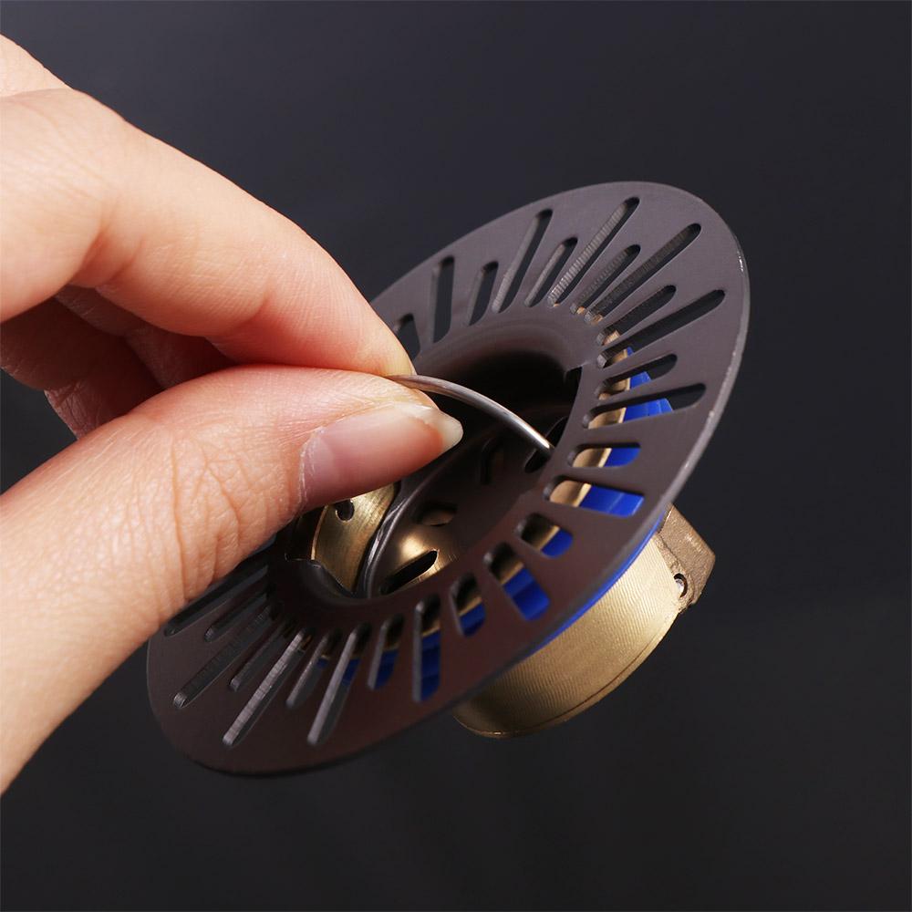 Anti-odor All-copper Floor Drain Insectproof Toilet Sewer Drain Shower Floor Drain  Bathroom