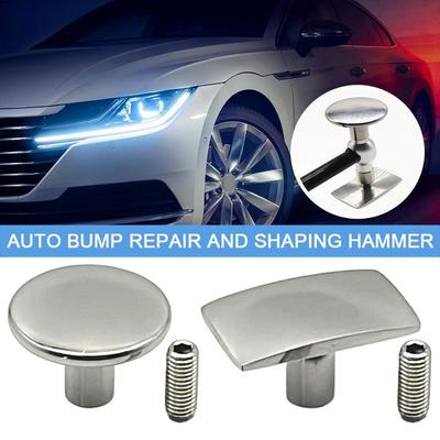 Ferramenta de reparo de amassados em carro Martelo de nivelamento de várias cabeças de fibra de carbono pode substituir a cabeça Ferramentas de reparo de chapas de metal sem amassados e rosca M8