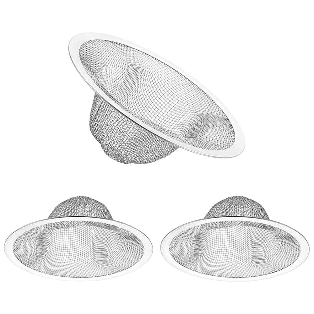 Buy Sink Drain Strainer, 3Pcs Mesh Sink Strainer 2.75" Top / 1