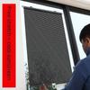 Automatic Retractable Car Sunshade Roller Blinds for Summer Heat Insulation and Sun Protection
