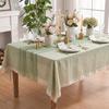 Light Green Table Runner Fabric Tulle Lace Tablecloth Rectangular Table Cover Bridal Veil for Christmas Wedding Birthday Party