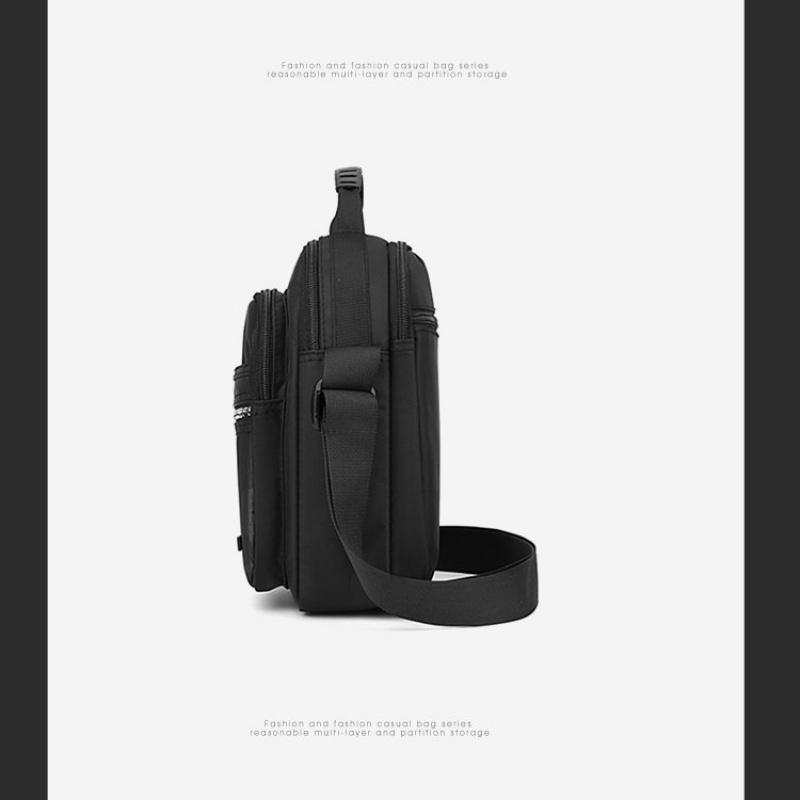 Мужская нагрудная сумка через плечо — фото 15