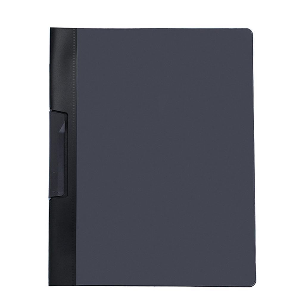 6Pcs File Sleeves with Rotating Clamp Document Test Paper Organiser Letter Size Filing Folder Hold 200 Sheet for Office