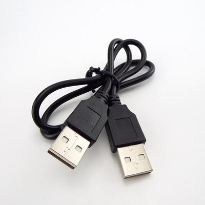 Bilgisayar Uzatma Kablosu Çift USB 2.0 Tip A Erkekten Erkeğe Yüksek Hızlı Adaptör Konnektörü Veri Aktarım Senkronizasyon Hattı