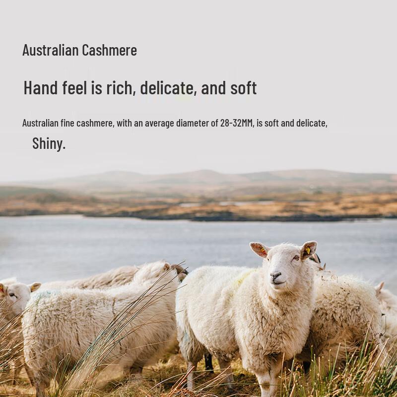 GRGN Men's 100% Cashmere Winter Scarf