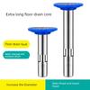 304 Ultra-Long Segmented Drain Core with Extended Pipe, Anti-Odor Sewer Segment, Anti-Seepage Deep Water Seal, Anti-Odor Core