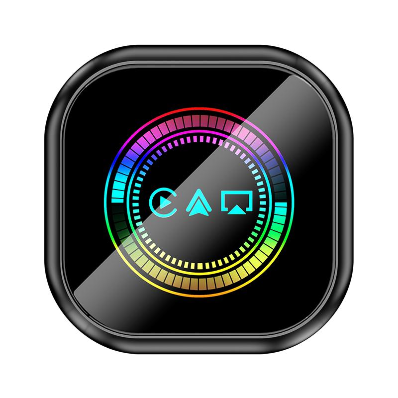 3-in-1 Kabelgebundener zu Drahtloser CarPlay-Adapter für Airplay Android Auto MirrorLink Bluetooth+ WLAN USB-Dongle Auto-KI-Box