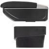 Skoda Octavia III 13-20 Armrest with Storage Compartment, Black Eco Leather + Mounting Kit
