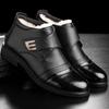 Mieszanka wełny Męskie zimowe buty Rozmiar 38~46 Najcieplejsze skórzane rosyjskie buty śnieżne męskie buty męskie