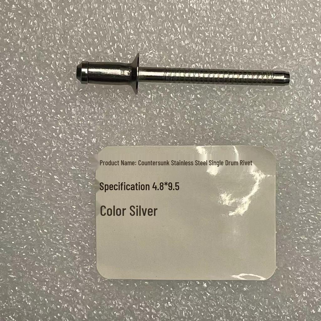 304 Stainless Steel Flat Head Single/Double Drum Countersunk Pop Rivets