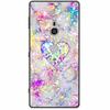 Cute Paint Cover For Sony Xperia XZ3 XZ2  XZ1 XA2 XA1 Ultra Plus Compact Premium Case Black Silicone TPU Coque Shockproof Capa