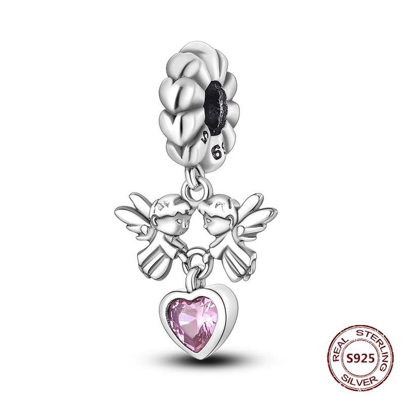 Teufelsaugen Anhänger 925 Kupfer Original Hand von Fatima Blauer Zirkon Kreuz Blaue Augen Charms Passend für Armband DIY Herstellung Zirkon Geschenk