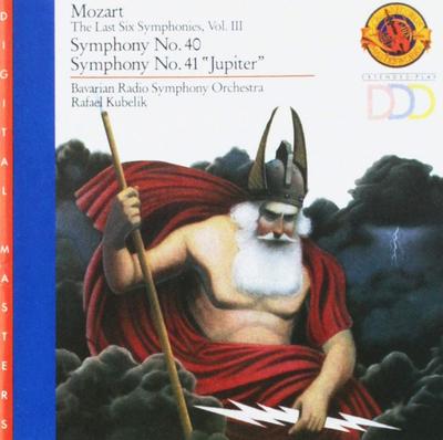 CD MOZART, KUBELIK; BAVARIAN RADIO ORC - Mozart:Symphony No.40 & 41 "Jupiter Non Japan Classical Used