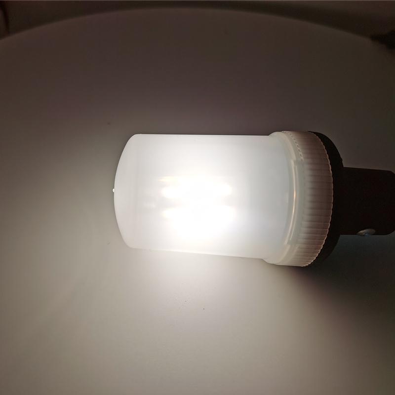 Stern Light Anchor Lamp LED Marine Boat Lights Pole All Round White Removable 2 Pin Plug In Angled Base USCG 2 NM 24 Inches