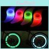 Vibrant Bicycle Spoke Lights For Mountain Bikes Colorful Abs Material With Steady And Flashing Modes