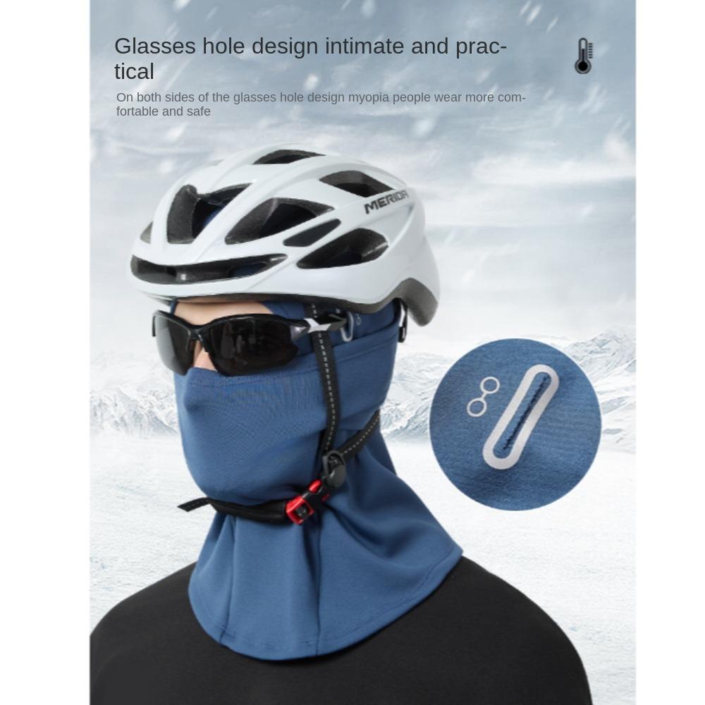 Windproof Winter Warm Running Scarf Cold-proof Hat Bike Full Face Cover  Outdoor