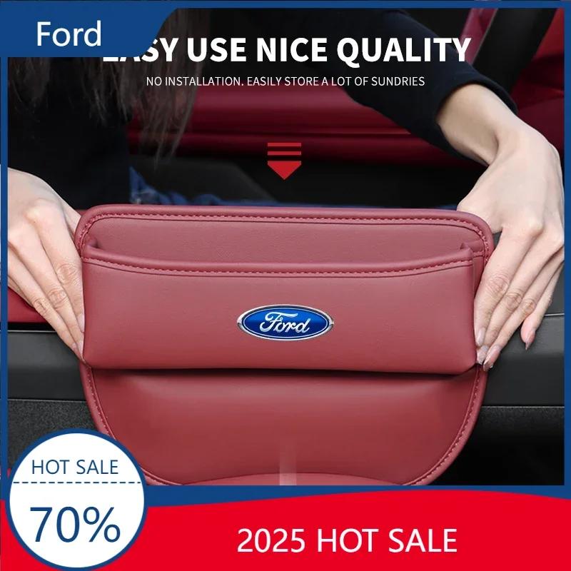 Hot 2025 Hot For Ford New Multifunction Car Seat Gap Organizer Storage Box Pocket Wallet For Ford S MAX Ranger Focus Fiesta Mond