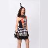M-XL Plus, Vampire Zombie Clown, Female Adult, Stage Uniform Halloween Costume