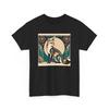 Unisex Adult T Shirt Art Deco Stylized Fox Elegantly Geometric Graphic Tee