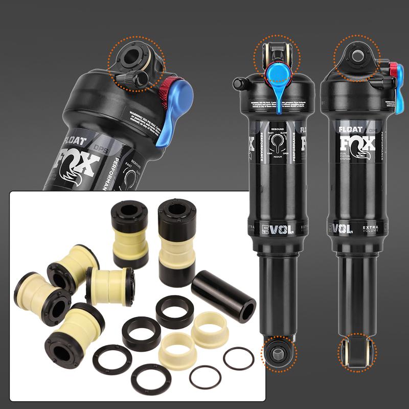 HEPPE Bike Rear Shock Bushing 20/22/22.2/25/30/40mm Bike Rear Suspension Shock Absorber DU Bushing for FOX Rear Shock Absorber