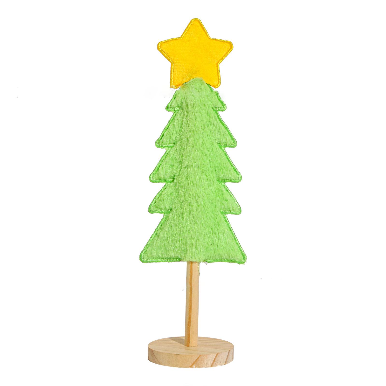 

Elegant Christmas Tree Stand Decoration - Wooden Tiered Tray Decoration Aor A Holiday Home One Size зелёный