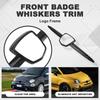 Carbon Fiber Emblem Frame Trim for Abarth 595/695 (2012-2023)