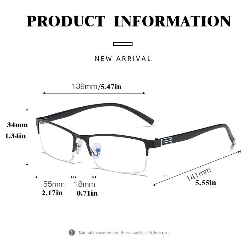 Smart Zoom Reading Glasses Anti Blue Light For Women Men See Far And Near Eyewear Spectacles