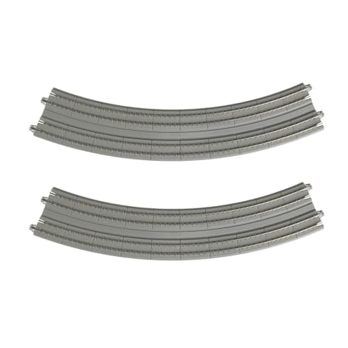 

KATO N Gauge Double-Track Slab Curved Track R414/381-45 (2 Tracks) 20-187 Model Railroad Supplies