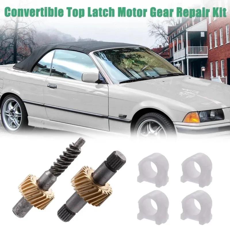 1 sada Repasní sada ozubeného kola motoru západky střešního okna pro BMW E36 E46 E64 93-05 Kabriolet 67618370816 Autopříslušenství