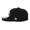 New Era Cap 59FIFTY Los Angeles Lakers NBA TEAM BASIC FITTED CAP LOS ANGELES LAKERS Black White Basketball LA Rui Hachimura LeBron James Hat 5950 Sz