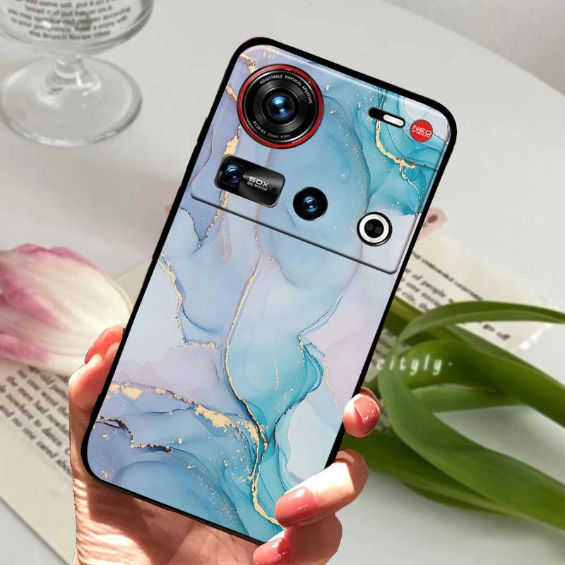 For ZTE Nubia Z70 Ultra 5G Case NX733J Shockproof Soft TPU Silicone Phone Cover For ZTE Nubia Z60S Pro 5G Z50S Pro Bumper Fundas