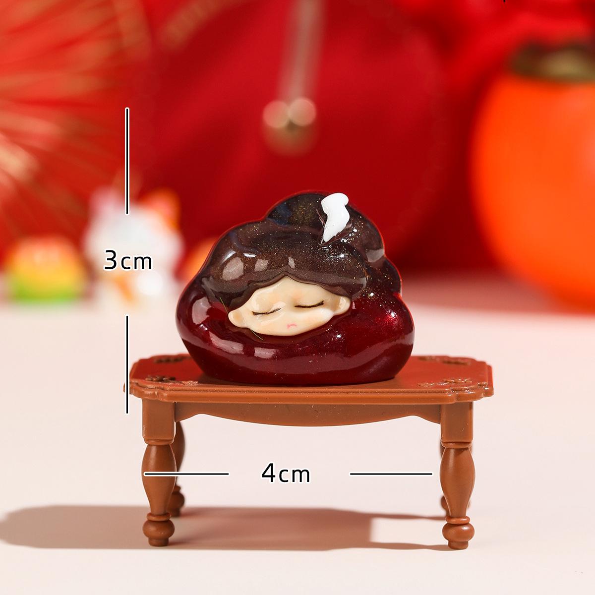 

Transparent Yunmeng Cloud Resin Gradient Keychain Pendant Ornament