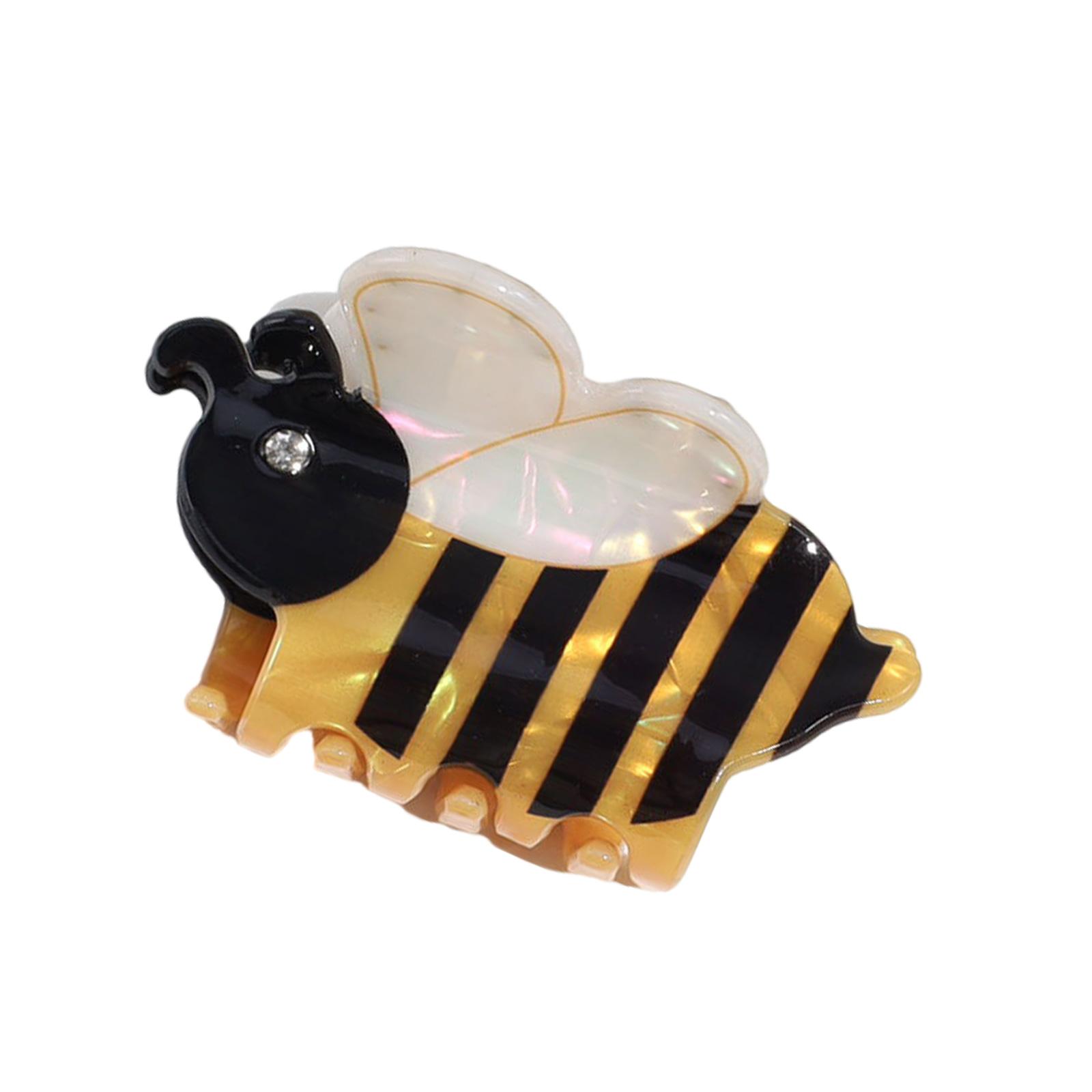 

Fashionable Bee Hair Claw Secure Grip Hair Claw Versatile Hair Styling Clip for Various Hairstyles and Ages S