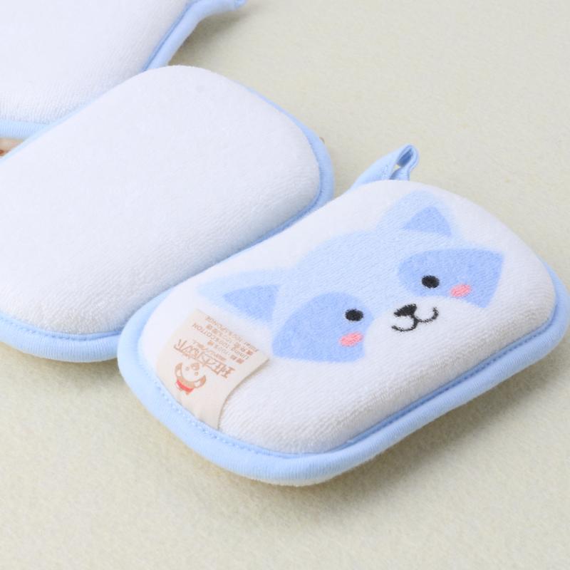 Newborn Baby Bath Brushes Infant Shower Sponge Cotton Rubbing Body Wash Towel