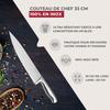 Couteau de chef 33 cm en inox nirosta star