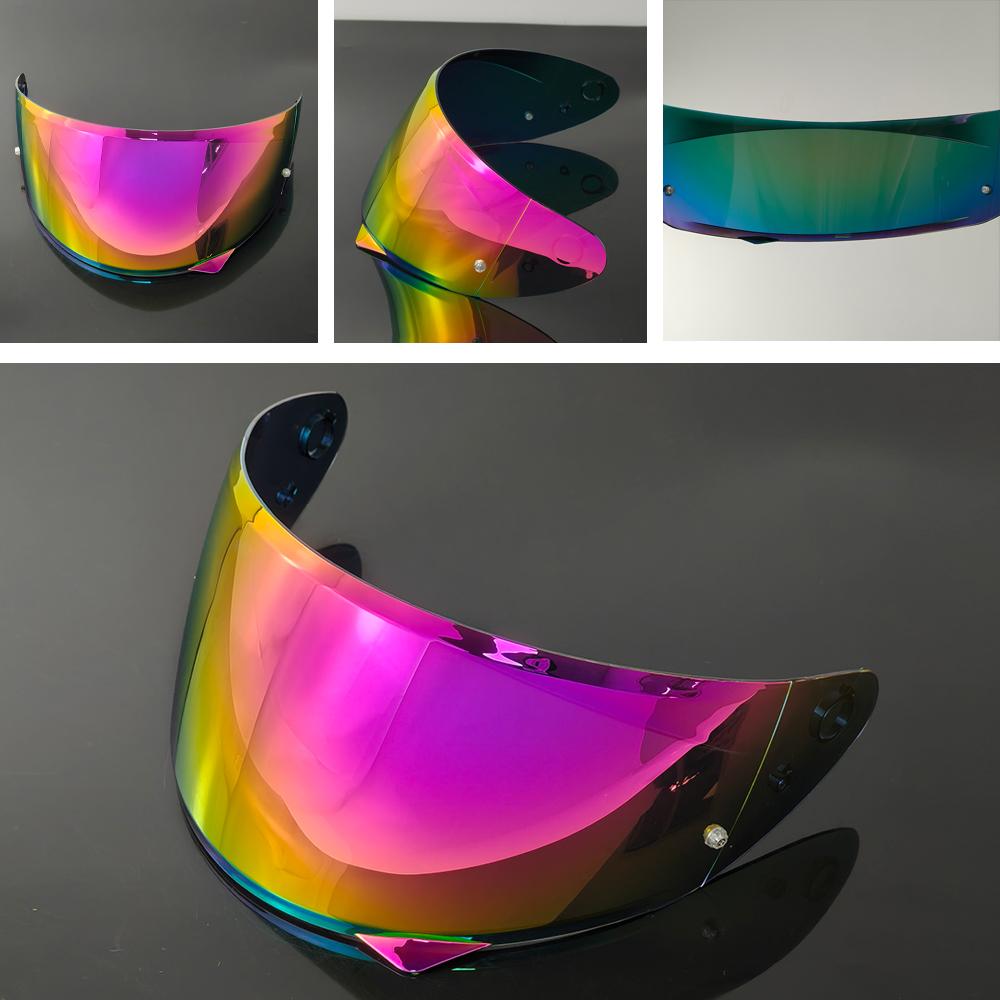 C10 Visier für HJC HJ34P C10 Helm Visier Ersatz Anti-UV Anti-Kratzer Staubdicht Windschutz Motorradzubehör