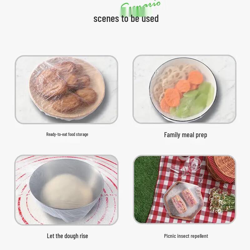Miaojie Disposable Food Wrap Covers