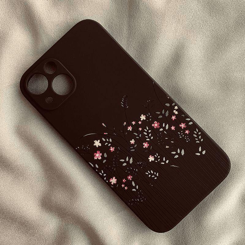Delicate Floral Soft Shell for iPhone 12/13/14/15/16 PRO