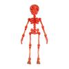 3D Printed Skeleton Articulated Skeleton Figure Collectible Flexible Skeleton Fidget Toy for Halloween Decoration Stress Relief