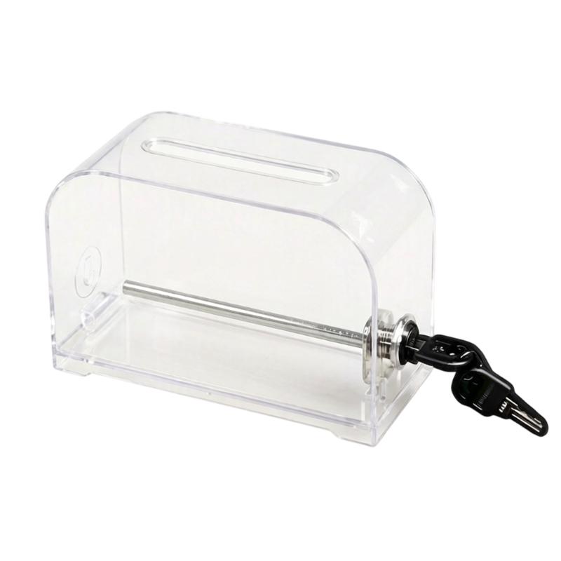 Modern Acrylic Voting Box Designed For Visible Ballot Storage In Various Setting