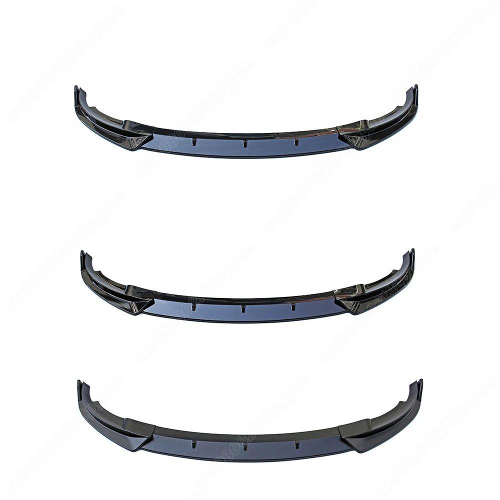 For Tesla Model Y 2019 2020 2021 2022 2023 2024 Automobile Front Bumper Splash Lip Splitter Lip Sports Splitter Body Decor Kit