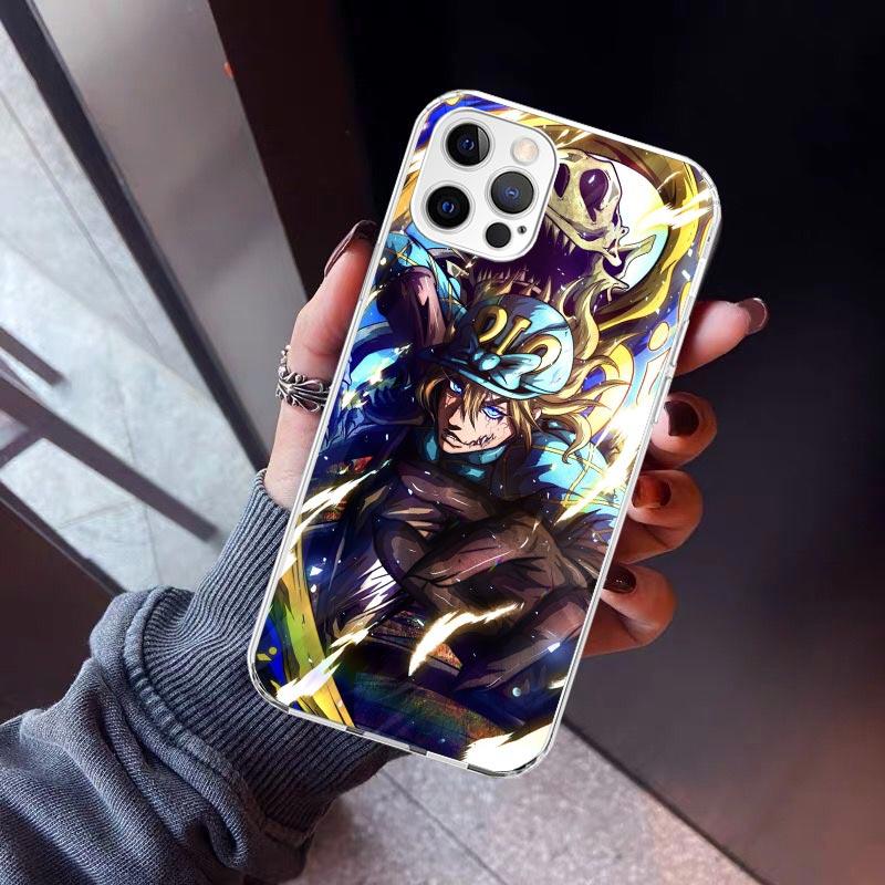JoJo Adventure Dio Diego Brando Phone Case For iPhone 17 Air 11 13 Mini 14 15 Plus 16 12 Pro Max 16E SE 7 8 Pattern Soft TPU Bac
